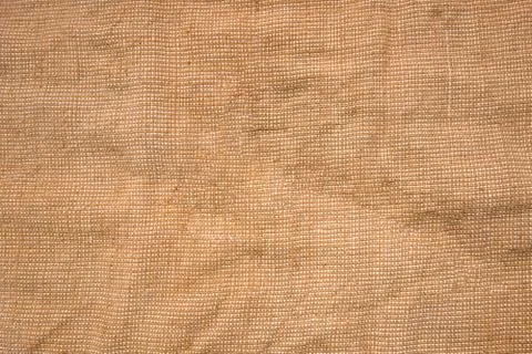 Bagging fabric background. Textile texture pattern for backdrops. Coarse bag  库存照片