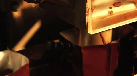 Bagging of ground coffee Stock Footage 8679854