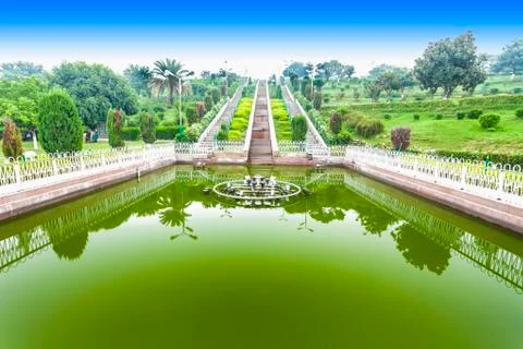 Bagh-e-Bahu garden Stock Photos