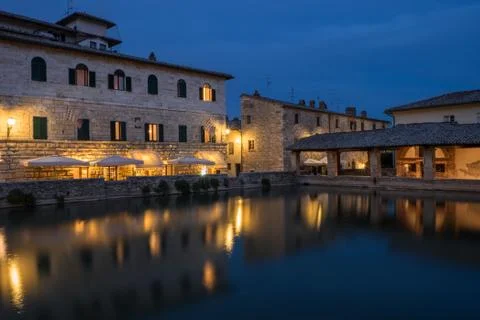 Bagno Vignoni Stock Photos