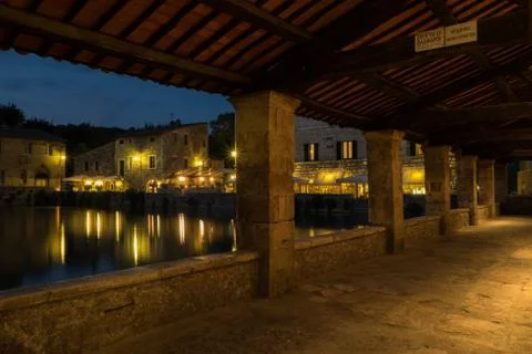 Bagno Vignoni Stock Photos