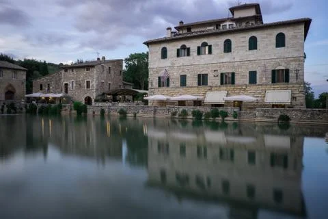 Bagno Vignoni Stock Photos