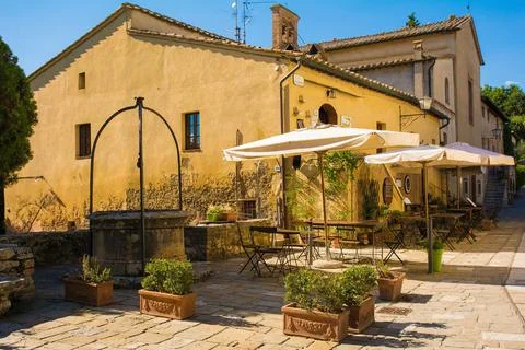 Bagno Vignoni Stock Photos