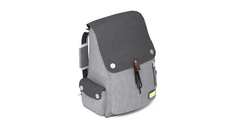 Bagpack 4k 3d rendering II Stock Photos