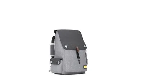 Bagpack 4k 3d rendering Stock Photos