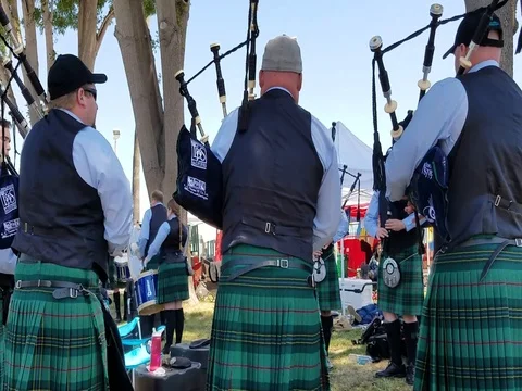 Bagpipes Stock-Footage 80267415