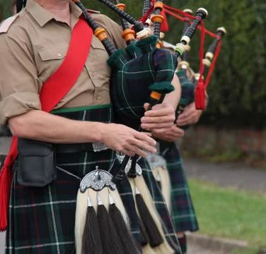 Bagpipes. Stock Photos