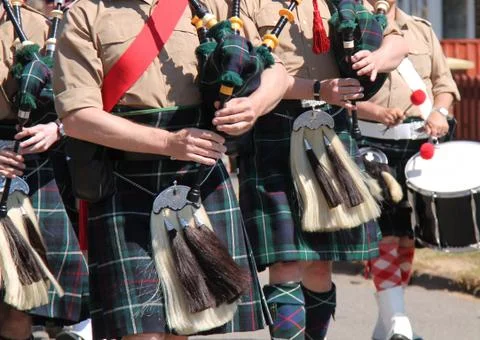 Bagpipes. Stock Photos