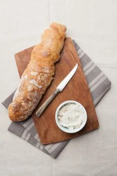 Baguette bread Stock Photos