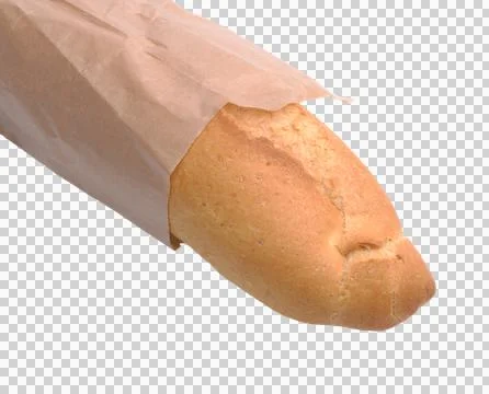 A baguette of bread Stock Photos