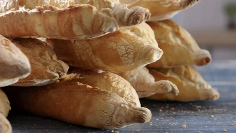 Baguette Loafs Stock Footage 102177421