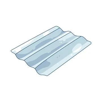 Baguette tray Stock Illustration