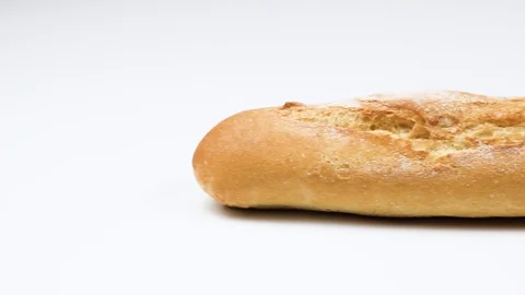 Baguette in white kitchen. Stock-Footage 86653357