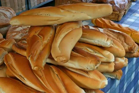 Baguettes - Horizontal Stock Photos