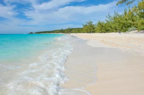 Bahamas beach Stock Photos