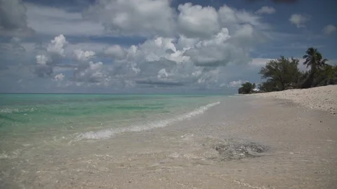 Bahamas Beach Slomo Stock Footage 102331898