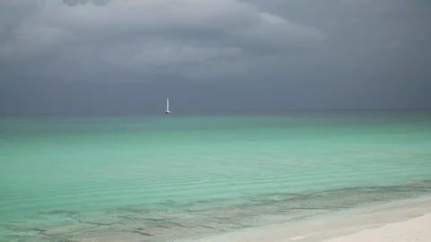 Bahamas Boat Stock Footage 102332392
