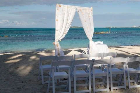Bahamas, Cable Beach Foto stock
