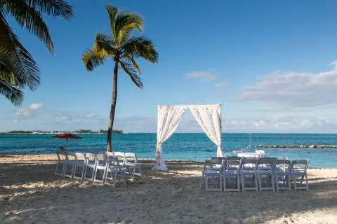 Bahamas, Cable Beach Stock Photos