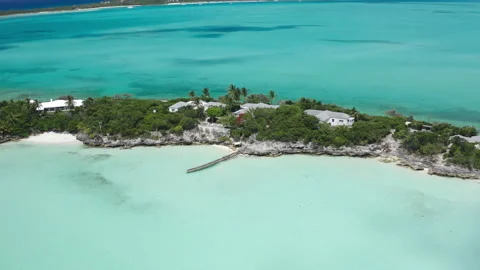 Bahamas Drone Waters Stock Footage 172425434