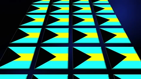 Bahamas Flag Animated Background 3d Anim... | Stock Video | Pond5