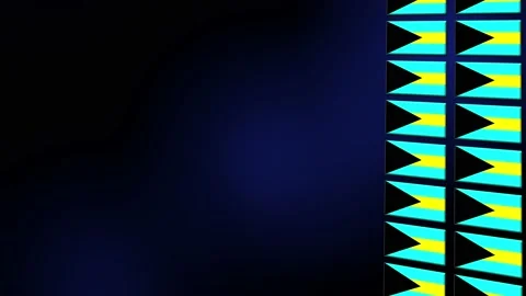 Bahamas Flag Animated Background 3d Anim... | Stock Video | Pond5