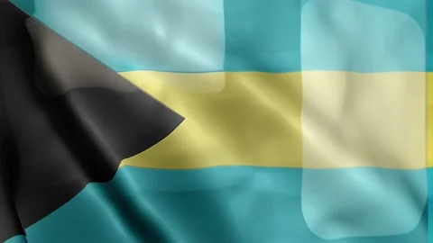 Bahamas Flag 스톡 동영상 133772515