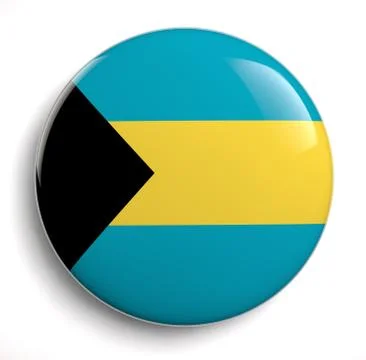 Bahamas flag Stock Illustration