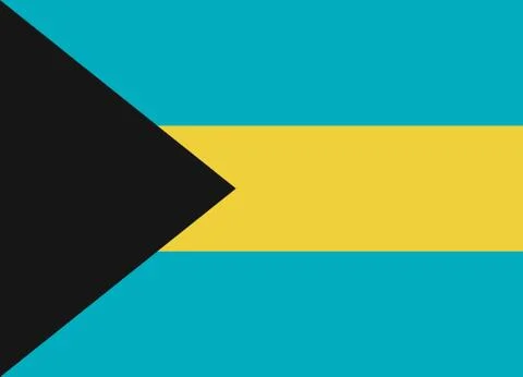 Bahamas flag イラスト素材