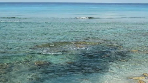Bahamas - gentle waves 스톡 동영상 48059661