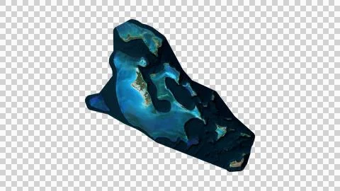 The Bahamas Map Stock Illustration
