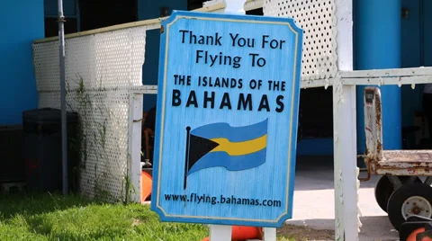 Bahamas private aviation 스톡 동영상 39561129