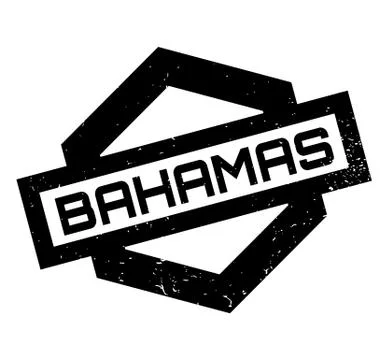 Bahamas rubber stamp Stock Illustration