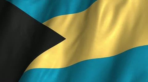 Bahamas Waving Flag Stock Footage 12239809