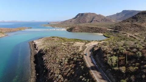 Bahia Concepcion Van Trip Stock-Footage 272480912