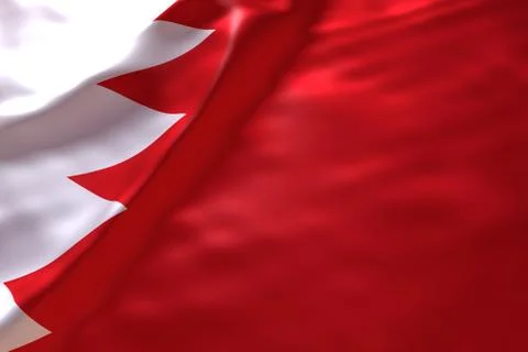 Bahrain flag background Stock-Illustration