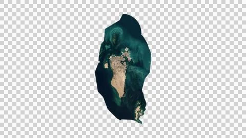 Bahrain Map Stock Illustration