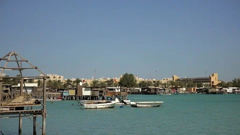Bahrain. Muharraq Coast Stock Footage 87365626