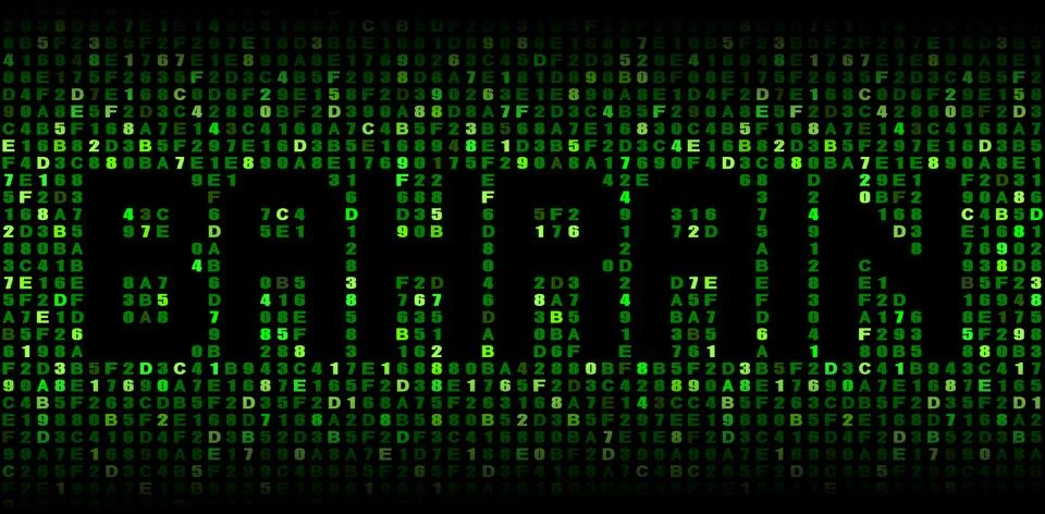 Bahrain text on hex code illustration Stock-Illustration