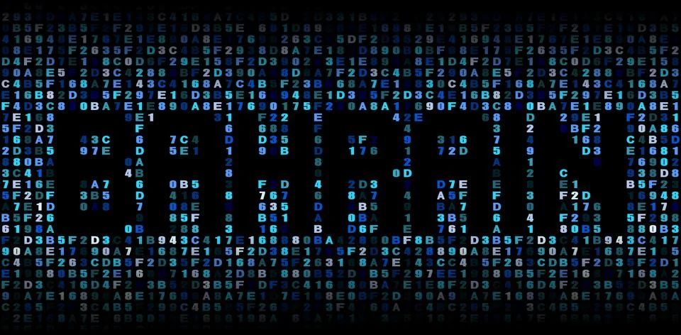 Bahrain text on hex code illustration Stock-Illustration