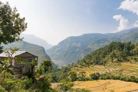 Bahundanda Panorama Stock Photos