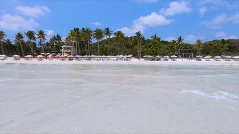 Bai Sao beach waves, Phu Quoc Vidéo 130071272