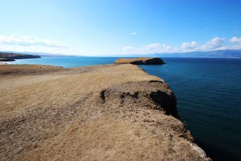 Baikal horizon Stock Photos