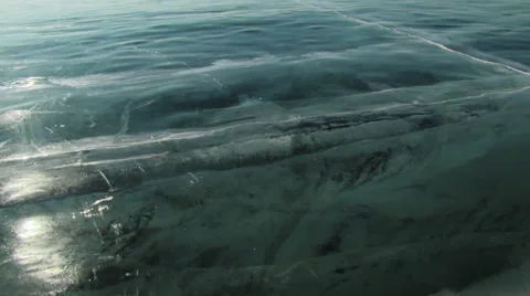 Baikal ice. Видео 44496424