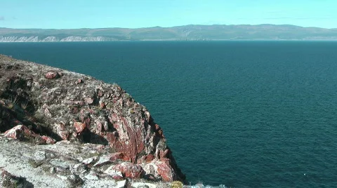 Baikal lake Video stock 572762