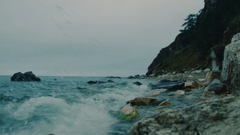 Baikal Lake Stock Footage 93259786