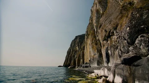 Baikal Lake Landscape Stock Footage 93259934