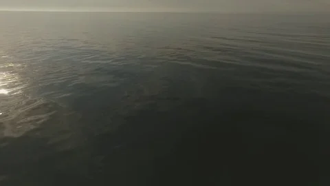 Baikal water calm shining surface Stock Footage 80553664