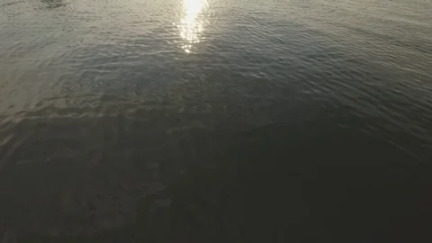 Baikal water - fly over, middle angle 動画素材 80551682
