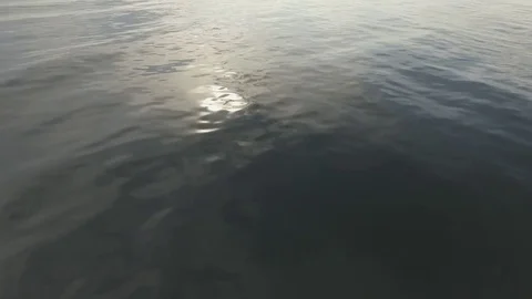 Baikal water - low angle  vertical pan Vídeo Stock 80552835